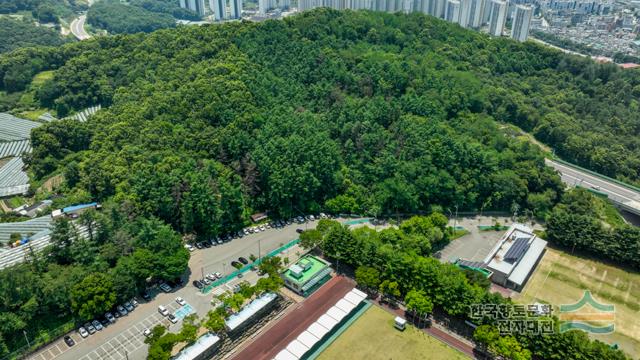 용정산림공원 전경