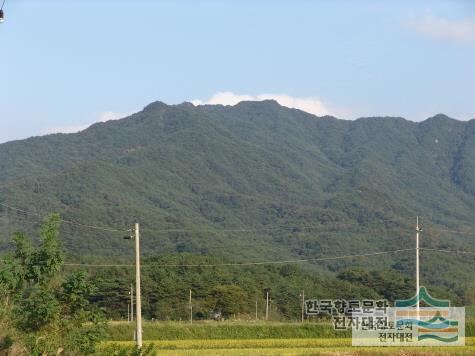 수정봉의 전경