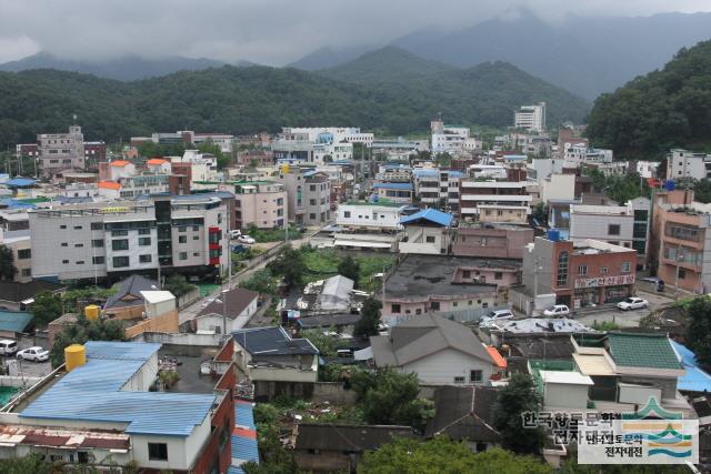 각산 마을 전경