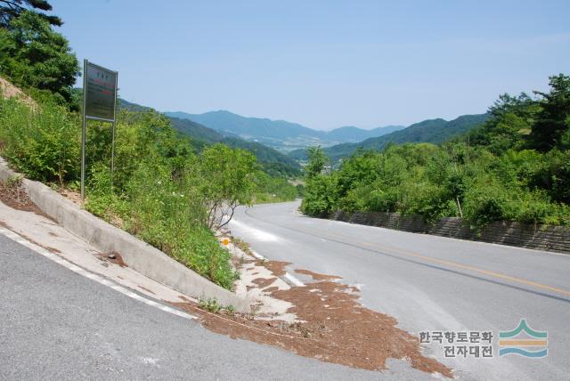 뱃재 전경