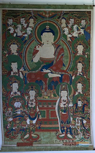 「쌍계사 대웅전 약사불도」