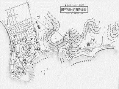 부산항 시가지 지도[1903년] 썸네일 이미지