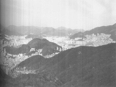 황령산에서 본 연제구·동래구 썸네일 이미지