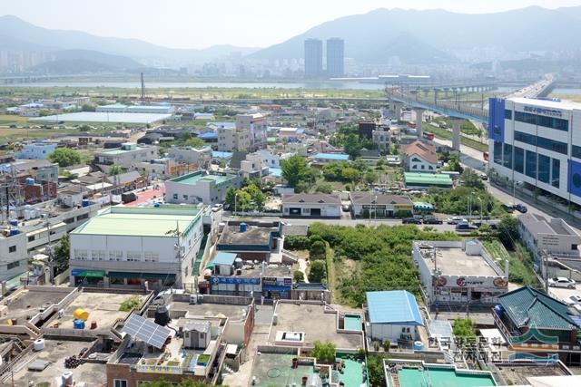 대저동 사덕 신장로 마을