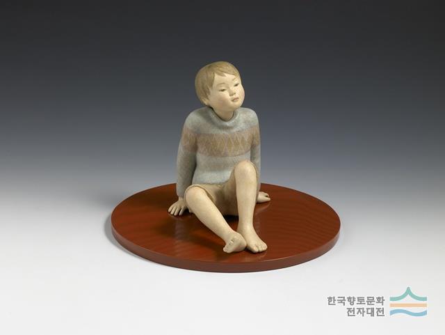 영암군립 하미술관 전시 작품 이치하시토시코 작품 소년의날