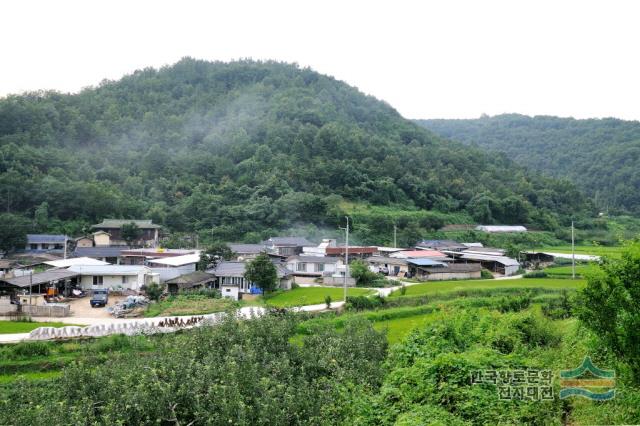 현산리 전경