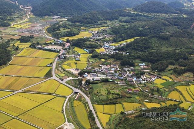 월곡리 전경
