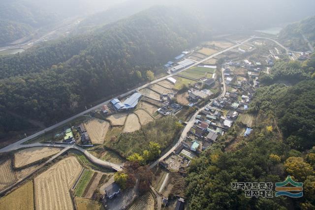 하림리 낙동 마을 전경