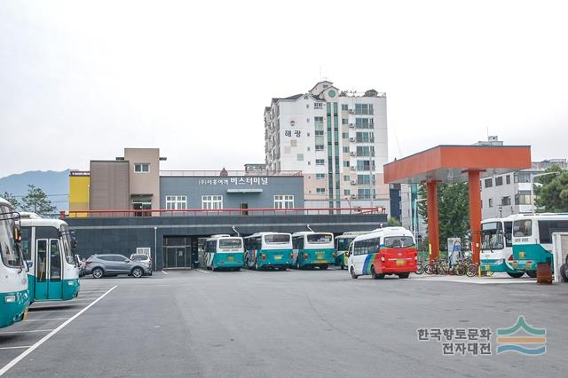서흥 여객 터미널 차고지