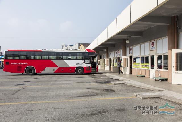 해남종합버스터미널 승차장