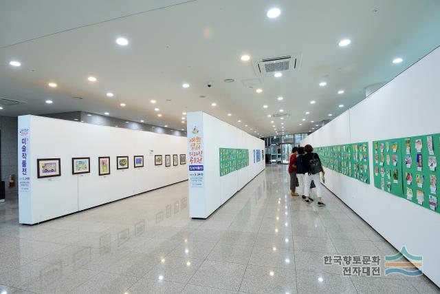 순천청소년예술제 전시장