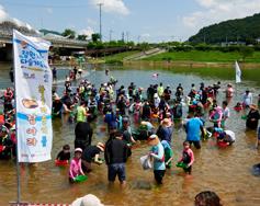 철원 화강 다슬기 축제