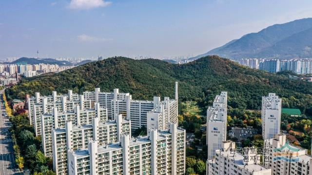 학산 전경