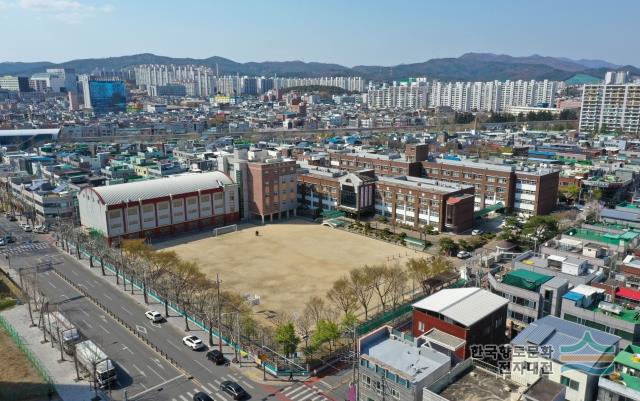 구암고등학교 전경