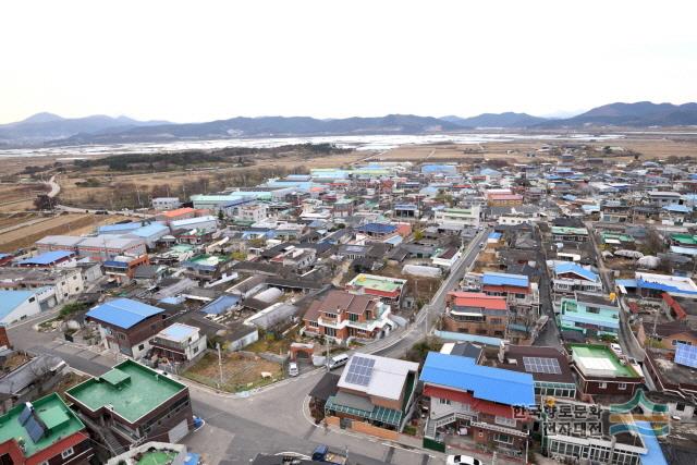 교항리 전경