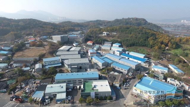 구라리 외촌 마을 전경