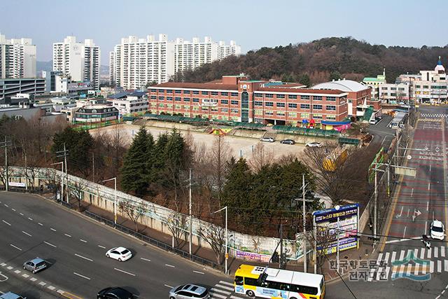 동림초등학교 전경